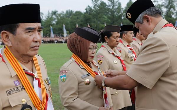 Presiden Hadiri Peringatan Hari Pramuka : Okezone Foto