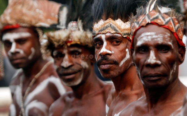 Pekan Ragam Budaya Papua  Orang  Kamoro 0 Foto Okezone Foto