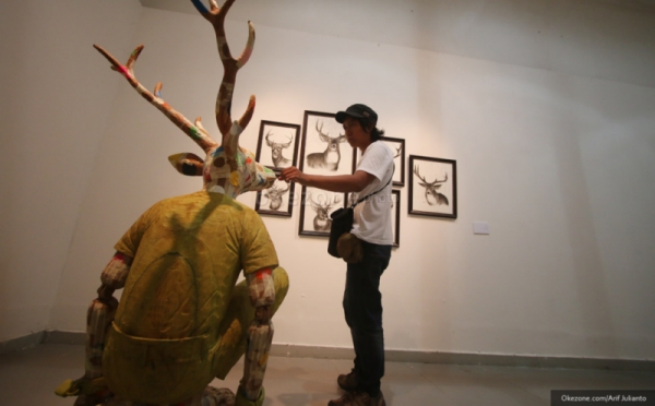  Pameran Seni Patung  Versi 0 Foto Okezone Foto